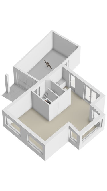 Plattegrond niet in brochure