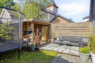 Zonnige tuin