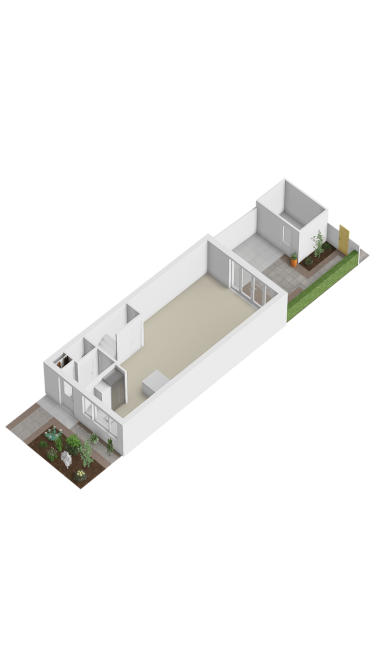 Plattegrond niet in brochure