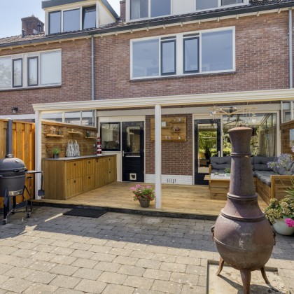 Zonnige tuin