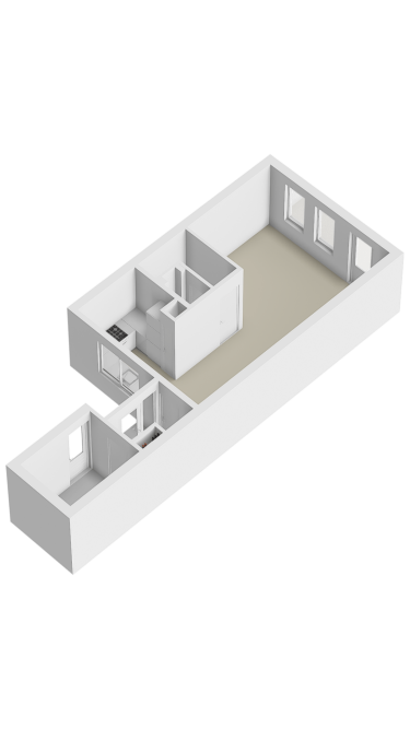 Plattegrond niet in brochure