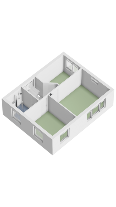 Plattegrond niet in brochure
