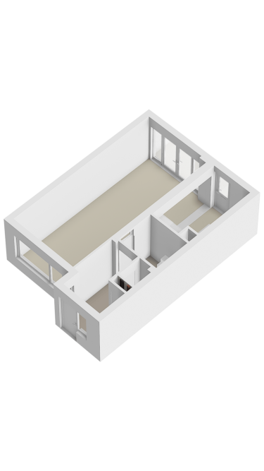 Plattegrond niet in brochure