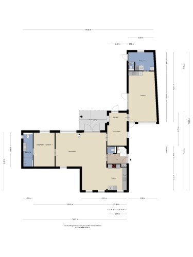 Plattegrond niet in brochure