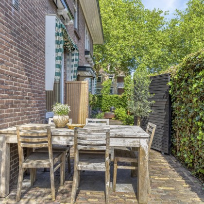 Zonnige tuin