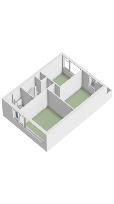 Plattegrond niet in brochure