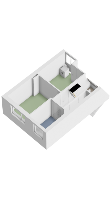Plattegrond niet in brochure