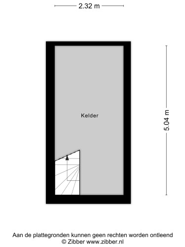 Plattegrond niet in brochure