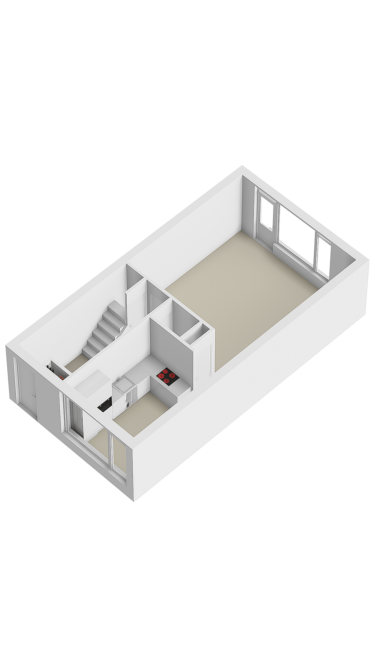 Plattegrond niet in brochure