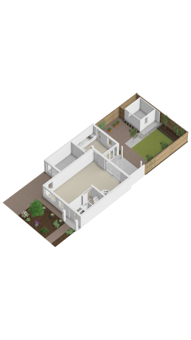 Plattegrond niet in brochure