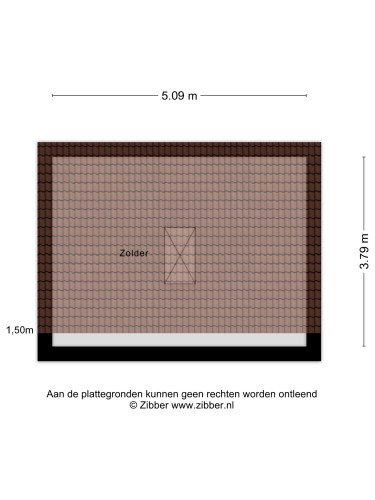 Plattegrond niet in brochure