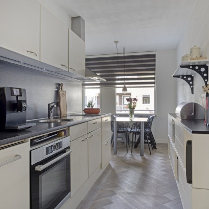 Half open keuken