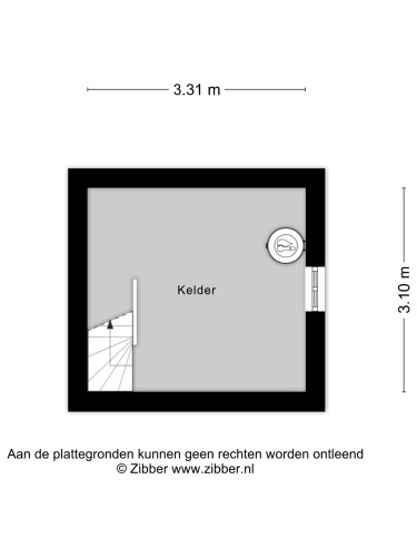 Plattegrond niet in brochure