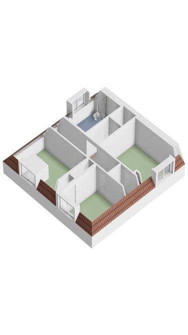 Plattegrond niet in brochure