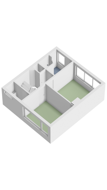 Plattegrond niet in brochure