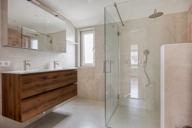 Een moderne badkamer