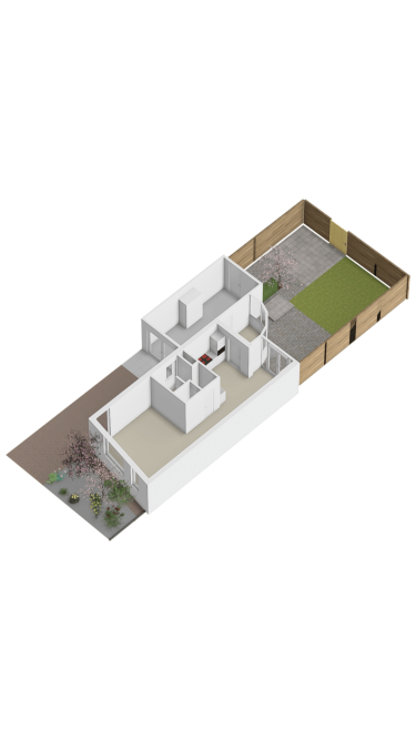 Plattegrond niet in brochure