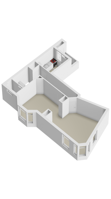 Plattegrond niet in brochure