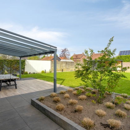 Zonnige tuin