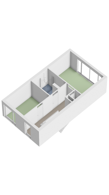 Plattegrond niet in brochure