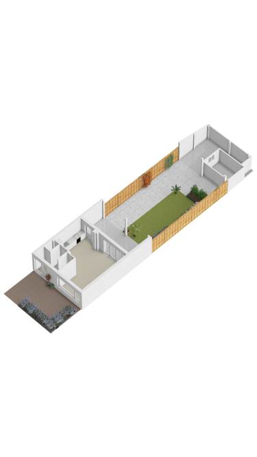 Plattegrond niet in brochure