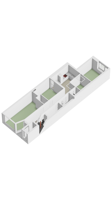 Plattegrond niet in brochure