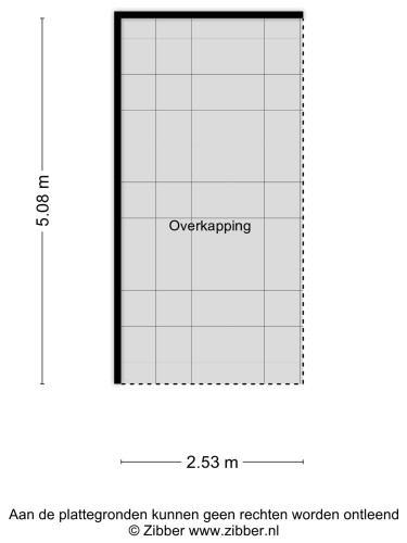 Plattegrond niet in brochure