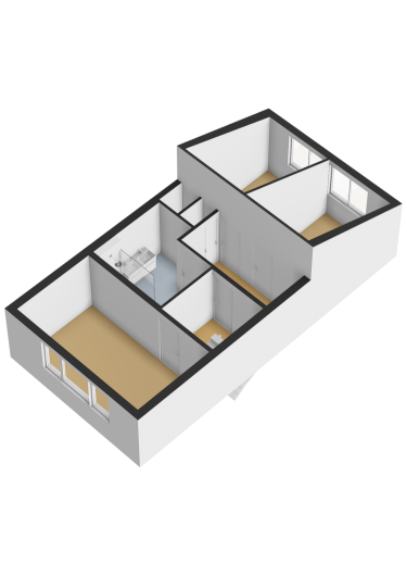 Plattegrond niet in brochure