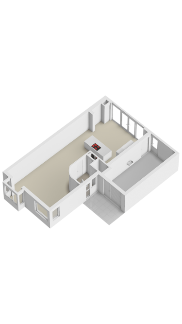 Plattegrond niet in brochure