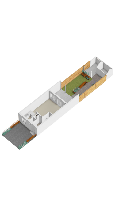 Plattegrond niet in brochure