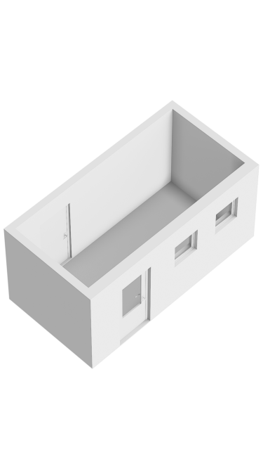 Plattegrond niet in brochure