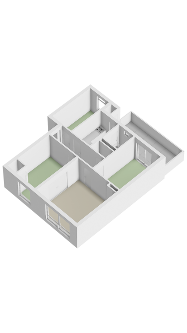 Plattegrond niet in brochure