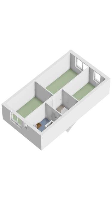 Plattegrond niet in brochure