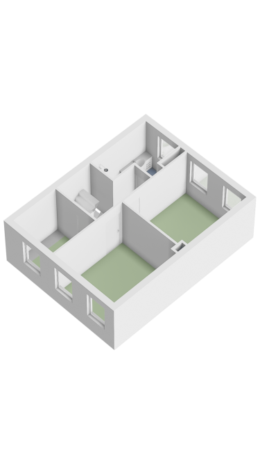 Plattegrond niet in brochure