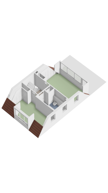 Plattegrond niet in brochure