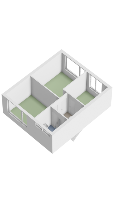 Plattegrond niet in brochure