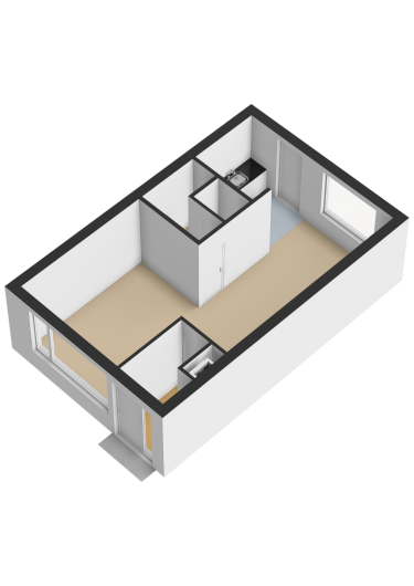 Plattegrond niet in brochure