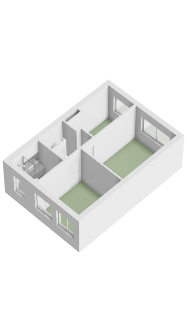 Plattegrond niet in brochure