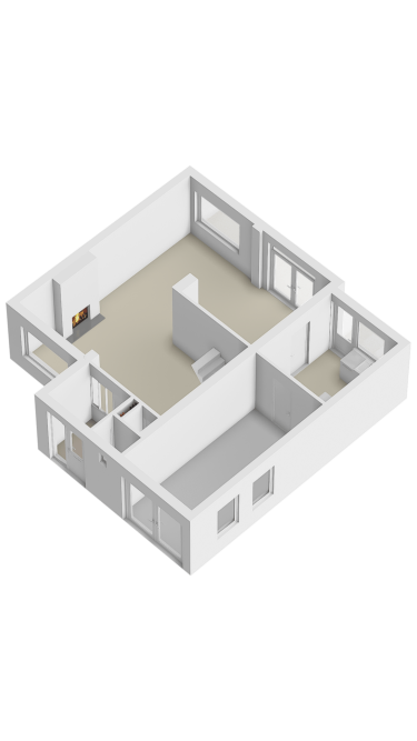 Plattegrond niet in brochure