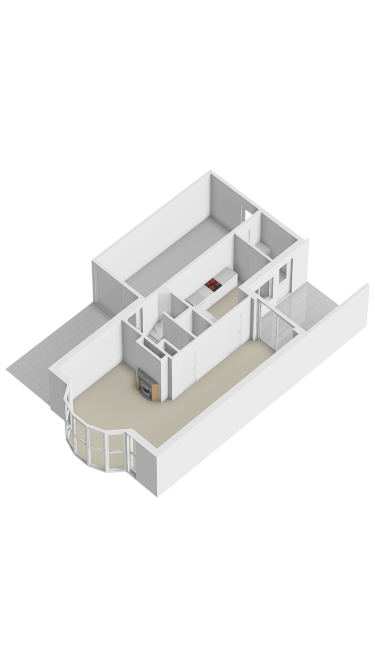 Plattegrond niet in brochure