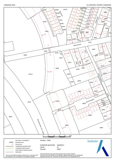 Kadastrale kaart