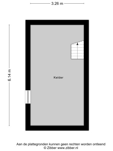 Plattegrond niet in brochure