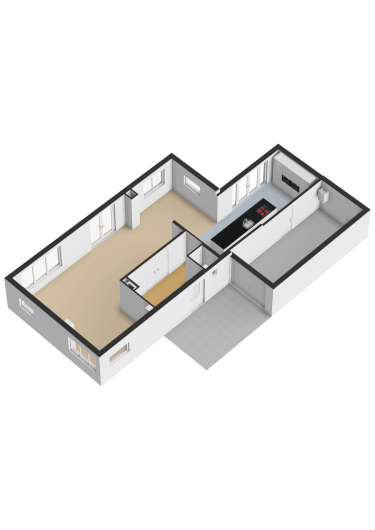 Plattegrond niet in brochure