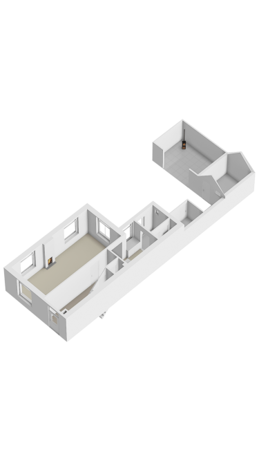 Plattegrond niet in brochure