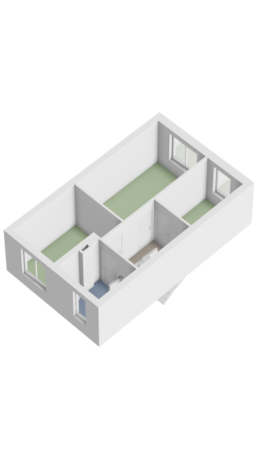 Plattegrond niet in brochure