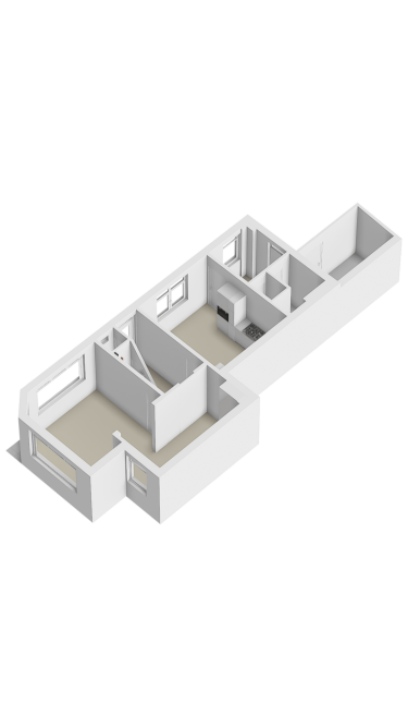 Plattegrond niet in brochure