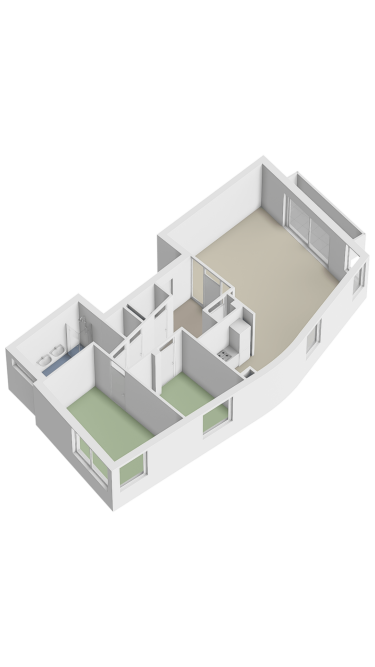 Plattegrond niet in brochure