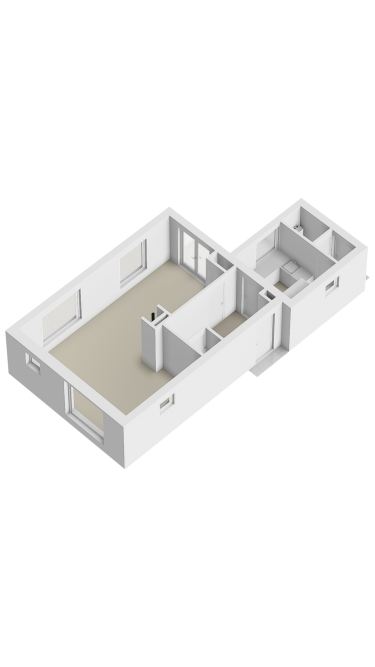 Plattegrond niet in brochure