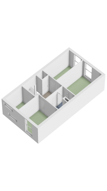 Plattegrond niet in brochure