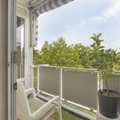 Fijn balkon